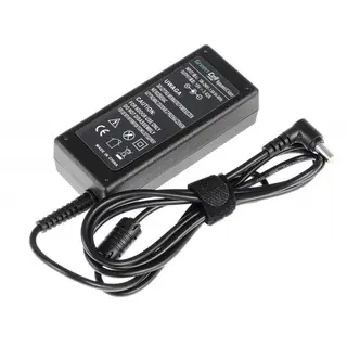 Produktfoto för Green Cell AD01P, Bärbar dator, inomhus, 60 W, 19 V, 3,42 A, Överspänning, Kortslutning