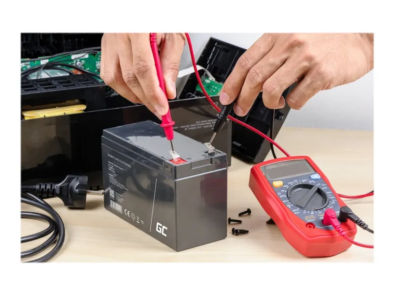 Alternativ bild 0 för Green Cell - Alarm system battery - Bly-syra - 5.3 Ah - svart