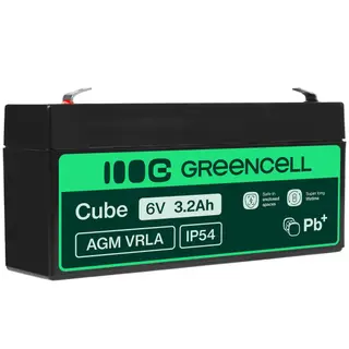 Produktfoto för Green Cell - Batteri - 7 Ah - svart