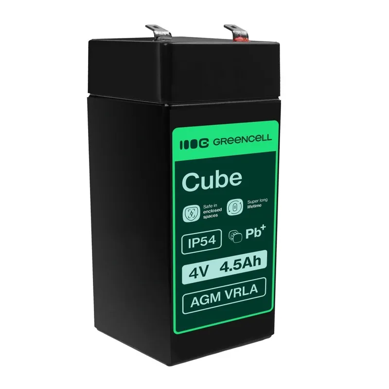 Alternativ bild 0 för Green Cell - Batteri - Bly-syra - 4.5 Ah - svart