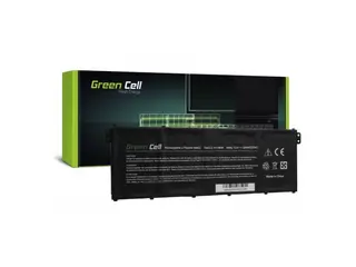 Produktfoto för Green Cell - Batteri för bärbar dator (likvärdigt med: Acer AC14B3K, Acer AC14B8K) - litiumpolymer - 4-cells - 3200 mAh - svart