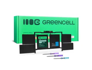 Produktfoto för Green Cell - Batteri för bärbar dator (likvärdigt med: Apple A1820) - litiumpolymer - 6-cells - 6600 mAh - 75 Wh - svart