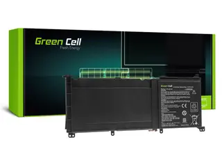 Produktfoto för Green Cell - Batteri för bärbar dator (likvärdigt med: ASUS C41N1416) - litiumpolymer - 3-cells - 3650 mAh - svart - för ASUS ROG G501JW  G501VW  ZENBOOK Pro UX501JW  UX501VW