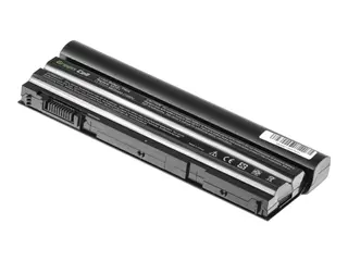 Produktfoto för Green Cell - Batteri för bärbar dator (likvärdigt med: Dell T54FJ, Dell 8858X) - litiumjon - 9-cells - 6600 mAh - svart - för Dell Latitude E5420, E5430, E5520, E5530, E6420, E6430, E6440, E6520, E6530, E6540