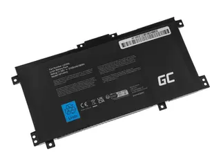Produktfoto för Green Cell - Batteri för bärbar dator (likvärdigt med: HP LK03XL) - litiumpolymer - 3-cells - 3100 mAh - svart