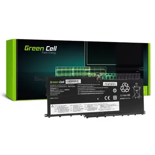 Produktfoto för Green Cell - Batteri för bärbar dator (likvärdigt med: Lenovo 00HW028) - litiumpolymer - 3200 mAh - svart - för Lenovo ThinkPad X1 Carbon (4th Gen)  X1 Yoga (1st Gen)  X1 Yoga (2nd Gen)