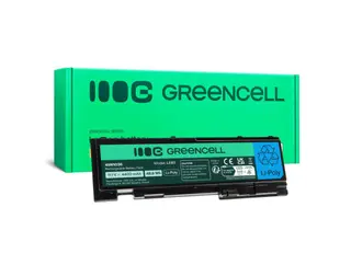 Produktfoto för Green Cell - Batteri för bärbar dator (likvärdigt med: Lenovo 45N1037, Lenovo 45N1036) - 1 x litiumjon 6-cells 3400 mAh - svart - för Lenovo ThinkPad T420s  T420si  T430s  T430si