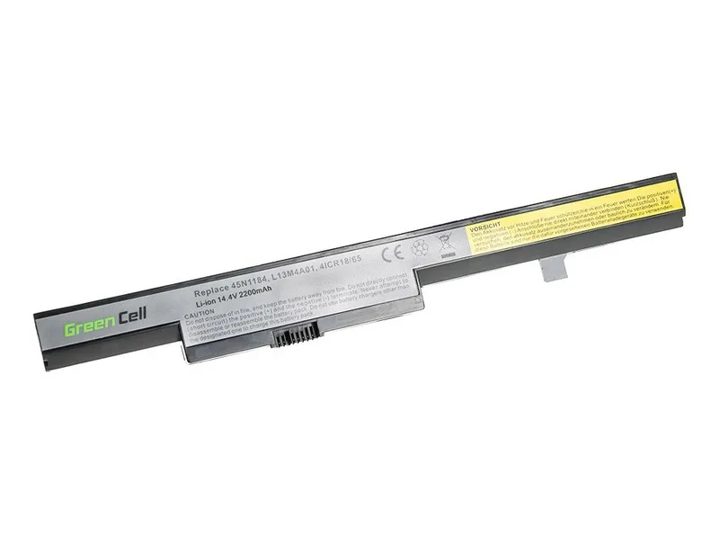 Alternativ bild 0 för Green Cell - Batteri för bärbar dator (likvärdigt med: Lenovo L13S4A01) - litiumjon - 4-cells - 2200 mAh - svart - för Lenovo B40  B50