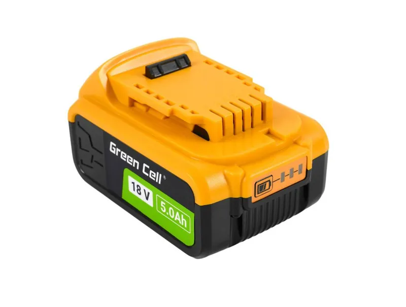 Alternativ bild 0 för Green Cell-batteri för DeWalt XR 18V 5Ah elverktyg Batteri för DCB184