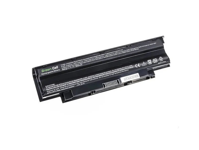 Alternativ bild 0 för Green Cell Batteri till Dell Inspiron 13R 14R 15R 17R Q15R etc., 11.1V 6600mAh