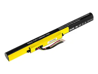 Produktfoto för Green Cell Batteri till Lenovo IdeaPad P500, Z510 etc. 2200mAh, 14.4V