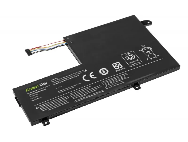 Alternativ bild 0 för Green Cell Batteri till Lenovo Yoga 500-14IBD etc. 3500mAh, 11.1V