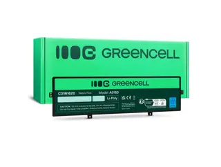 Produktfoto för Green Cell C31N1620 - Batteri för bärbar dator (likvärdigt med: ASUS C31N1620) - litiumpolymer - 3400 mAh - svart - för ASUS Zenbook UX430UA  ZenBook UX430UAR  UX430UN  UX430UQ