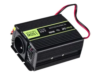 Produktfoto för Green Cell - DC-AC-omriktare - 12 V - 150 Watt - svart