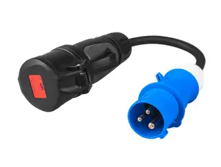Produktfoto för Green Cell EVAK03, Svart, Typ 1, Typ 2, Svart, Rak, Rak