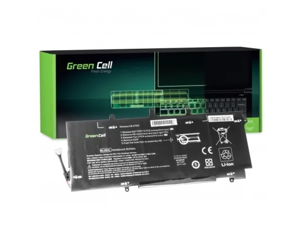 Alternativ bild 0 för Green Cell HP108, Batteri, HP, EliteBook Folio 1040 G1 G2 722236-171 722236-2C1 722297-001 722297-005 BL06 BL06042XL BL06042XL-PL...