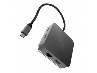 Produktfoto för Green Cell HUB2 - docking station - USB-C - HDMI - GigE