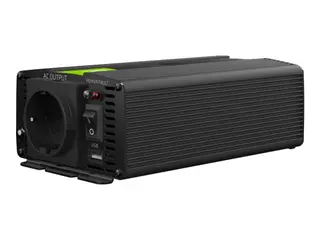 Produktfoto för Green Cell INV02DE - DC-AC-omriktare - DC 24 V - 300 Watt - Europa - svart