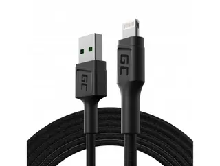 Produktfoto för Green Cell-kabel PowerStream USB-A - Lightning 2m QC Apple 2.4A
