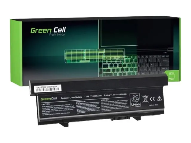 Alternativ bild 0 för Green Cell KM742 Batteri för Dell Latitude E5400 E5410 E5500 E5510