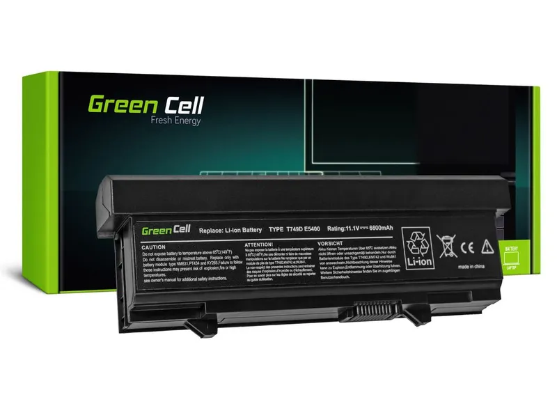 Alternativ bild 0 för Green Cell KM742 Batteri för Dell Latitude E5400 E5410 E5500 E5510