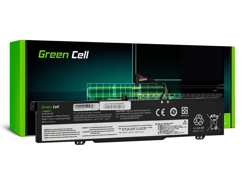 Alternativ bild 0 för Green Cell Laptop batteri Lenovo Ideapad 11.55V 4600 mAh