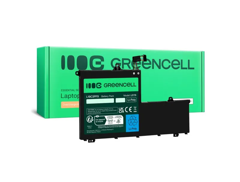 Alternativ bild 0 för Green Cell Laptop batteri Lenovo ThinkBook 11.5V 4650 mAh
