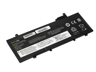 Produktfoto för Green Cell Laptop batteri Lenovo ThinkPad T480s 11.5V 4650 mAh