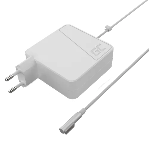 Alternativ bild 0 för Green Cell MacBook Laddare 60W, Magsafe L-kontakt - Vit