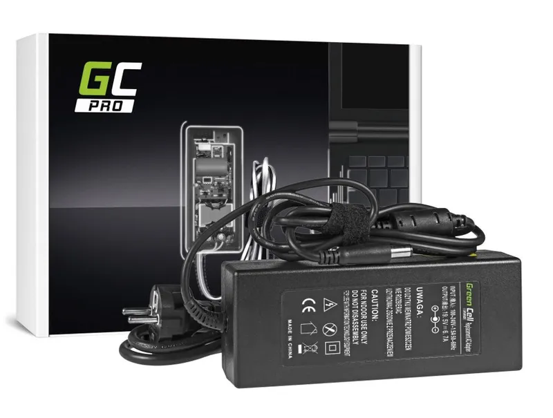 Alternativ bild 0 för Green Cell Pro Laddare för Dell, 19.5V 6.7A 130W - Svart