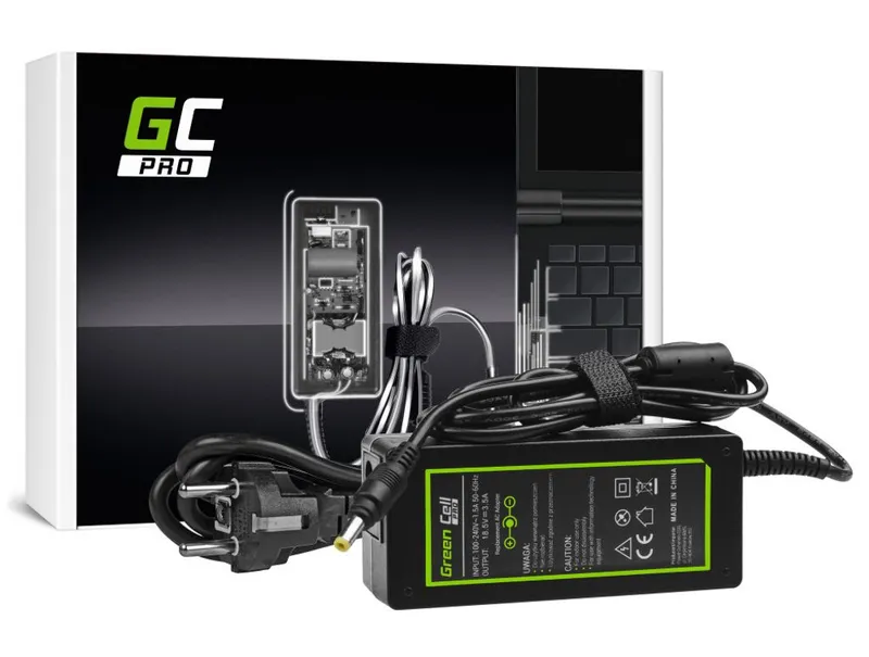 Alternativ bild 0 för Green Cell PRO laddare/nätadapter 18,5V, 3,5A, 65W för HP Pavilion