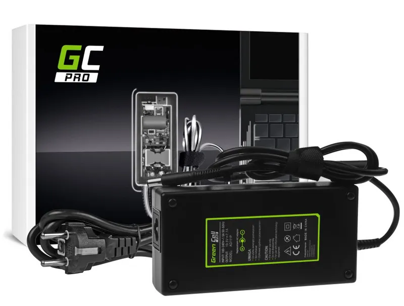 Alternativ bild 0 för Green Cell PRO laddare/nätadapter 19,5V, 7,7A, 150W för HP EliteBook