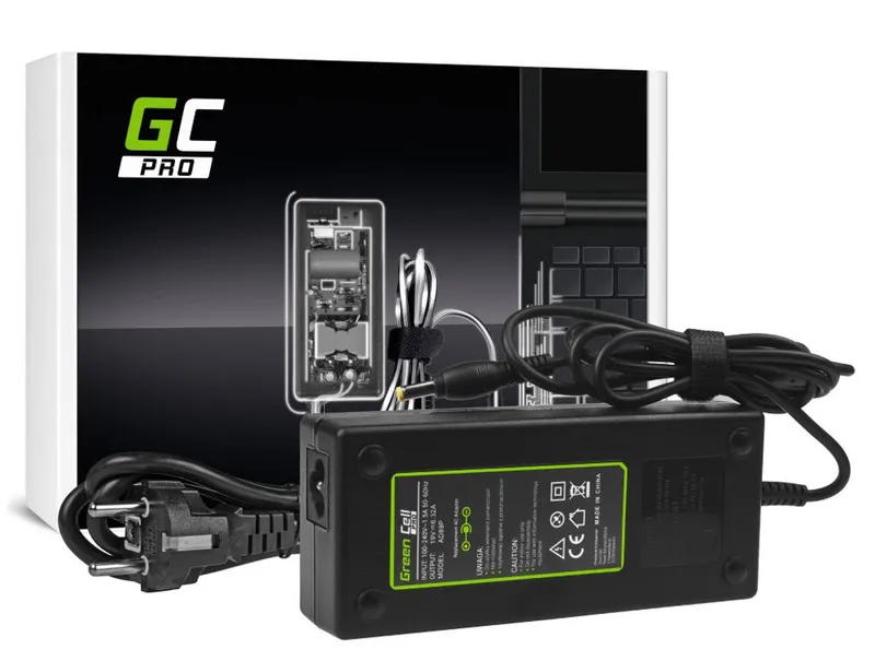 Alternativ bild 0 för Green Cell PRO laddare/nätadapter 19V, 6,32A, 120W för Acer Aspire
