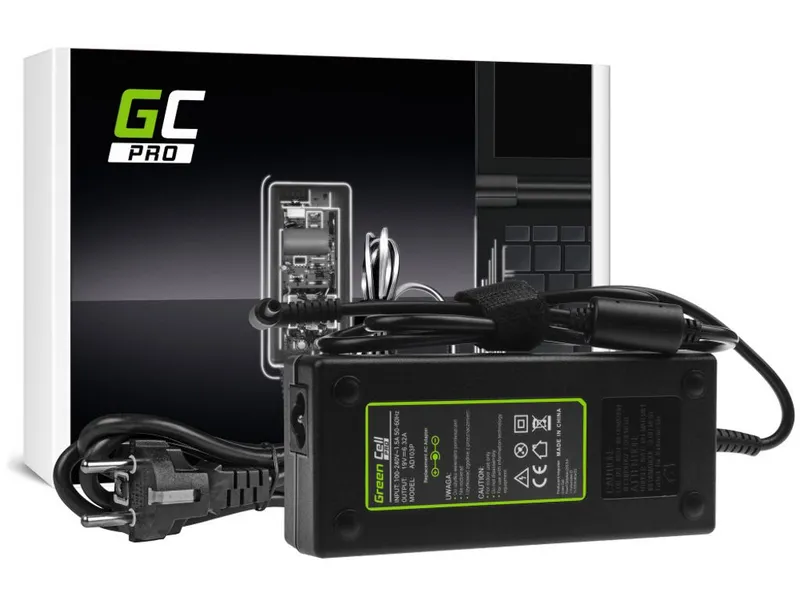 Alternativ bild 0 för Green Cell PRO laddare/nätadapter 19V, 6,32A, 120W för Asus