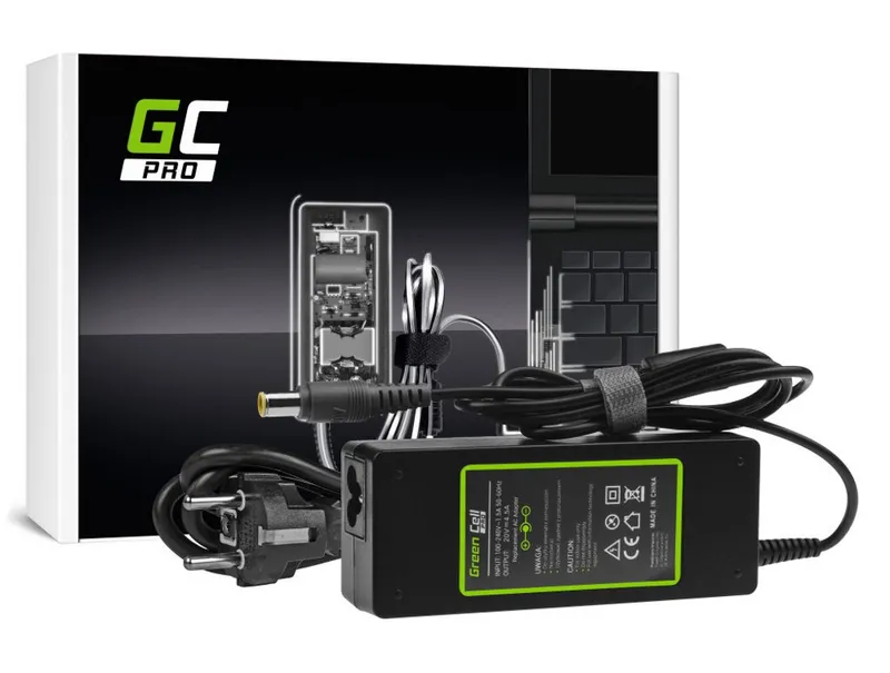 Alternativ bild 0 för Green Cell PRO laddare/nätadapter 20V, 4,5A, 90W för Lenovo B580, B590, ThinkPad