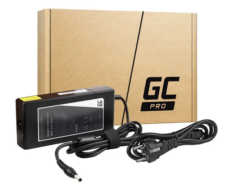 Alternativ bild 0 för Green Cell PRO - Strömadapter - AC - 180 Watt - svart - för ASUS ROG G750  MSI GT60 2OJWS  GT60 2PE  GT60 2QD  GT60 2QE  GT70 2PC  GT70 2PE  GT70 2QD