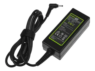 Produktfoto för Green Cell PRO - Strömadapter - AC - 45 Watt - svart - för ASUS ZENBOOK UX21E  UX31E