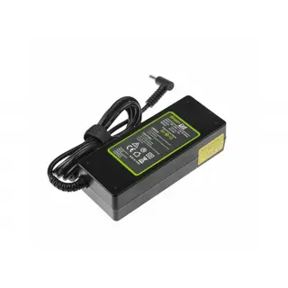 Produktfoto för Green Cell PRO - Strömadapter - AC - 90 Watt - svart - för ASUSPRO B8  ASUSPRO ESSENTIAL P2520LA  P2520LJ  ASUSPRO P2  P4  P5