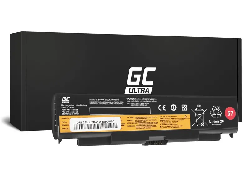 Alternativ bild 0 för Green Cell Ultra Batteri för Lenovo ThinkPad T440p T540p W540 W541 L440 L540