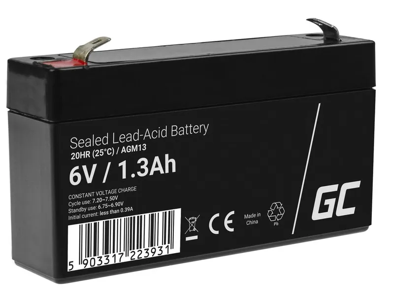 Alternativ bild 0 för Green Cell - UPS battery - Sealed Lead Acid (SLA) - 1.3 Ah