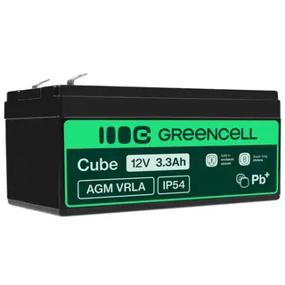 Produktfoto för Green Cell - UPS battery - Sealed Lead Acid (SLA) - 3.3 Ah