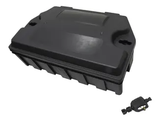 Produktfoto för Green>it® stor giftkasse 33×20×11 cm sort