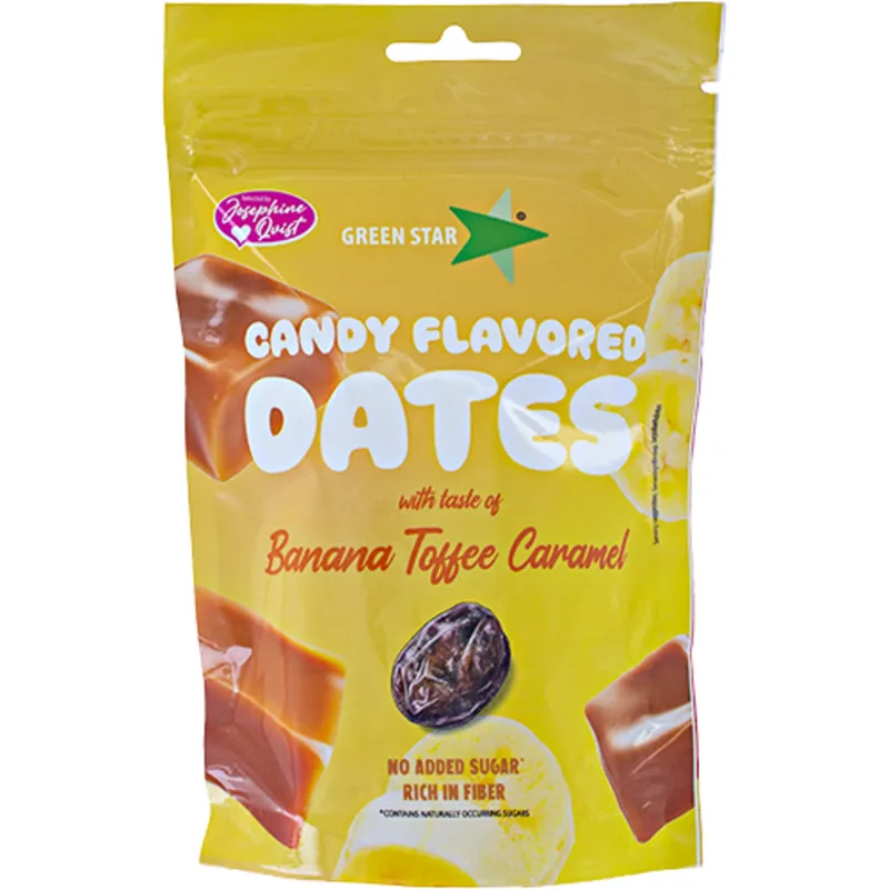 Bild 2 för Green Star Dates Banana Toffee 90g