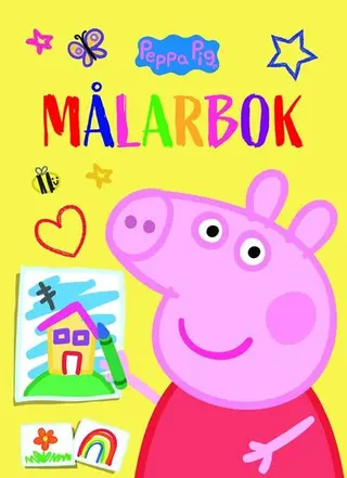 Produktfoto för Greta Gris Målarbok