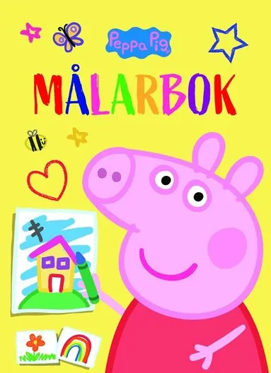 Alternativ bild 0 för Greta Gris Målarbok