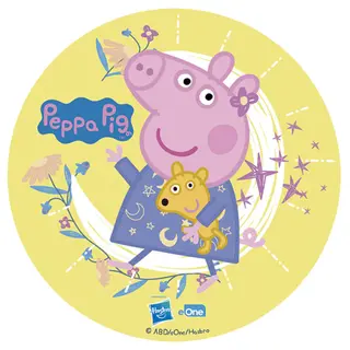 Produktfoto för Greta Gris/Peppa Pig Tårtbild 15,5cm