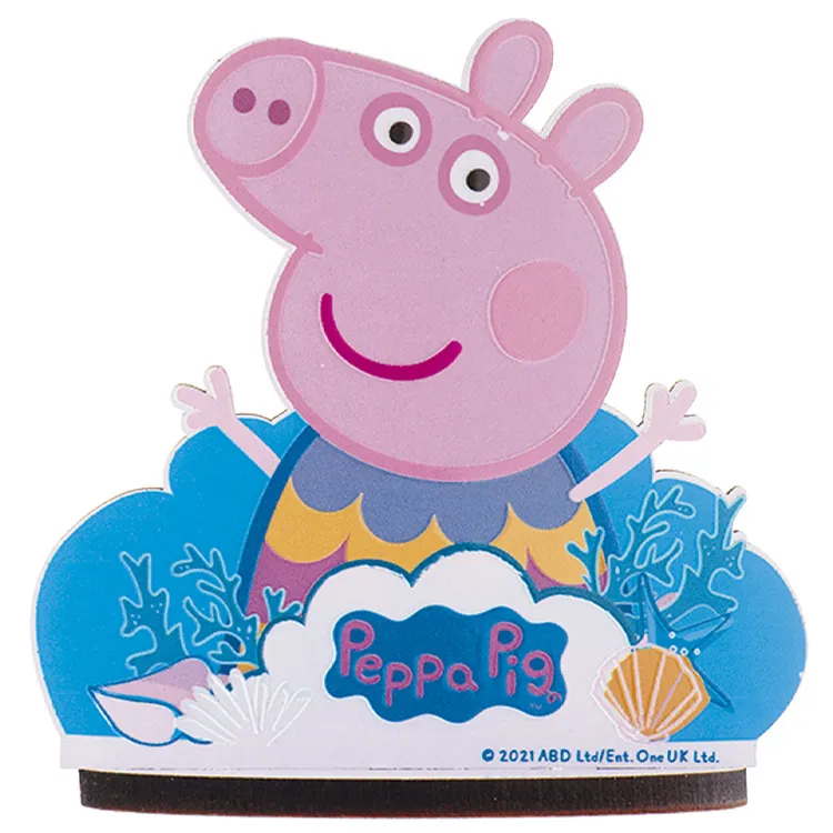 Alternativ bild 0 för Greta Gris/Peppa Pig Tårtdekoration 12x12,5cm
