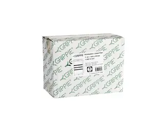 Produktfoto för GRIPPIE Blixtlåspåse med skrivfält 120x180mm