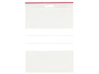 Produktfoto för GRIPPIE Blixtlåspåse med skrivfält 150x200mm