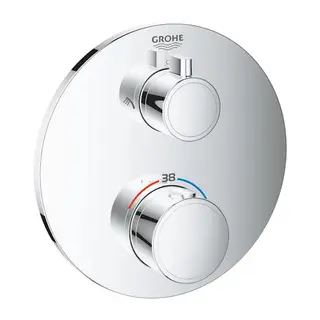 Produktfoto för GROHE 24076000, Badkar och dusch, Roterande kranvred, Krom